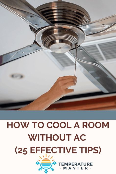 "Need to cool your room without AC? We've got you covered with our budget-friendly tips! Stay cool and comfortable all summer long. ☀️🌬️ #CoolingTips #StayCool #BeatTheHeat #HomeComfort" How To Cool Down A Room With No Ac, Whole House Fans, Exhaust Fans, Attic Flooring, Office Designs, Side Porch, Window Unit, Air Conditioning Unit, Wet Towel