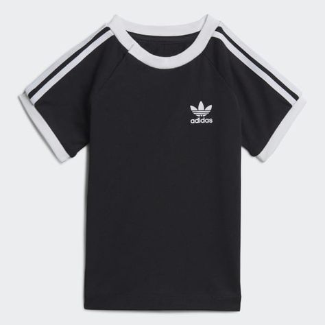 Girls Sports Wear, Teen Guy Fashion, Guy Fashion, Girls Sports, My Dream Wardrobe, Sports Wear, Black Kids, Adidas Online, Striped Tee