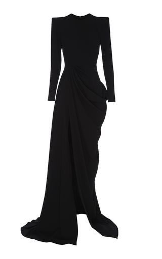 Polyvore Clothes, Woman Suit, Soiree Dress, Aesthetic Dress, Crepe Gown, Elegant Dresses Classy, Alex Perry, فستان سهرة, Dressy Dresses