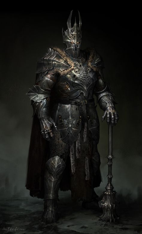 ArtStation - monarch of the black valley, Yongsub Song Dark Lord Fantasy Art, Anti Paladin, Dark King, Grim Dark, Dark Warrior, Warrior King, 다크 판타지, Knight Art, Fantasy Theme