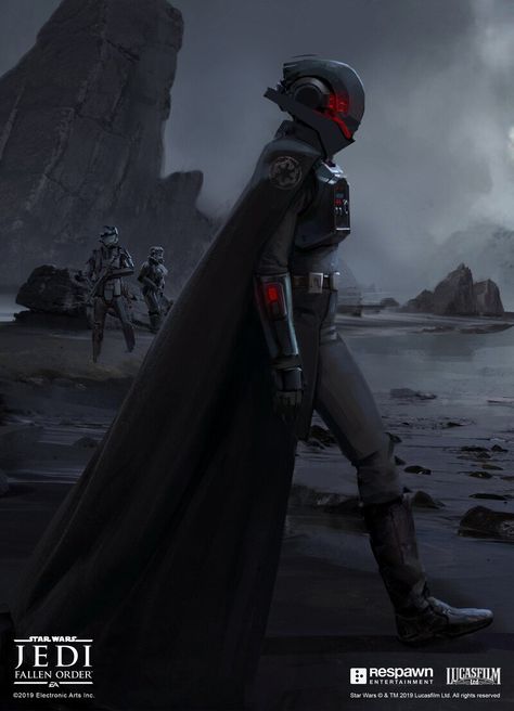 Sith Helmet Concept Art, Fallen Order Concept Art, Ricardo Milos, Second Sister, Disfraz Star Wars, Jedi Fallen Order, Fallen Order, Sith Empire, Star Wars Sith