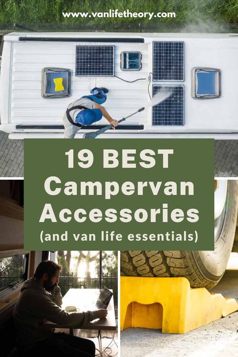 Van Life Ideas, Campervan Storage Ideas, Campervan Hacks, Van Life Essentials, Campervan Accessories, Living In Car, Best Campervan, Life Essentials, Camper Van Life