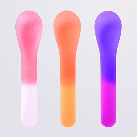 AmazonSmile: 30 Color-Changing Spoons-Pink, Orange, Purple-Birthday Party Spoons-Dessert Spoons-Ice Cream Spoons-Ice Cream Sundae Bar Supplies-Reusable-Change Color When Cold! : Baby Purple Desserts, Ice Cream Sundae Bar, Purple Birthday Party, Christmas Spoons, Sundae Bar, Yogurt Ice Cream, Ice Cream Birthday Party, Purple Cakes, Purple Birthday