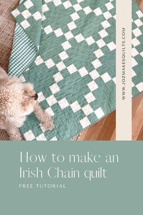 Solid Color Quilt Patterns, Blue Green Quilt, Irish Chain Quilt Pattern Free, Irish Quilt Patterns, Irish Chain Quilt Pattern, Wedding Quilts, Irish Quilt, Blue Quilt Patterns, Pinwheel Quilt Pattern