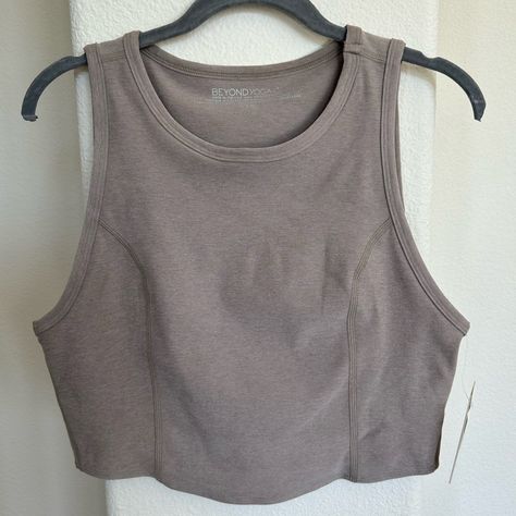 Experience Comfort And Style With The Beyond Yoga Women's Gray Tank Top. Perfect For Workouts Or Casual Wear, This Top Offers A Sleek And Versatile Look. Gray Tank Top, Grey Tank Top, Beyond Yoga, Gray Tank, Yoga Tops, Yoga Women, Casual Wear, Tank Top, Womens Tops