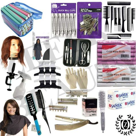 Cosmetology Kit, Mannequin Head Stand, Barber School, Manikin Head, Hair Mannequin, Wispy Hair, Cosmetology Student, School Kit, Teased Hair