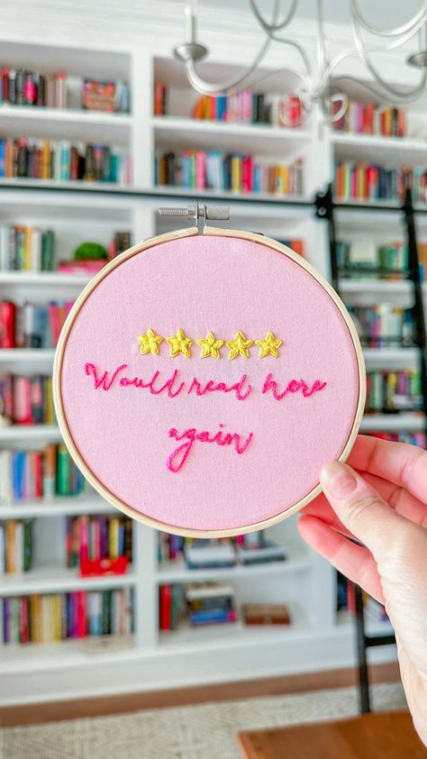 These Bookish Embroidery Patterns are the Key to Creating an Unplugged Hobby - The Bookcase Beauty Bookish Embroidery, Book Embroidery, Embroidery Book, Digital World, Crafty Things, Embroidery Patterns, Bookcase, Key, Embroidery