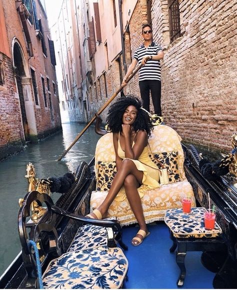 Black Girls Luxury Lifestyle, Venice City, Travel Noire, Vacation Mood, Black Femininity, Luxe Life, Black Luxury, Black Travel, City Guides