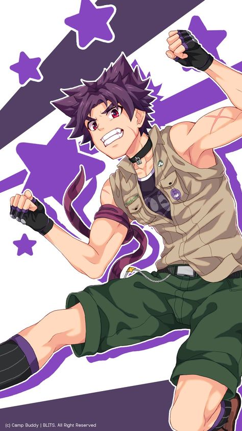 #campbuddy #yoichiyukimura Yoichi Yukimura, Wallpaper Feature, Camp Buddy, The Seasons, Media, On Twitter, Purple, Twitter, Anime