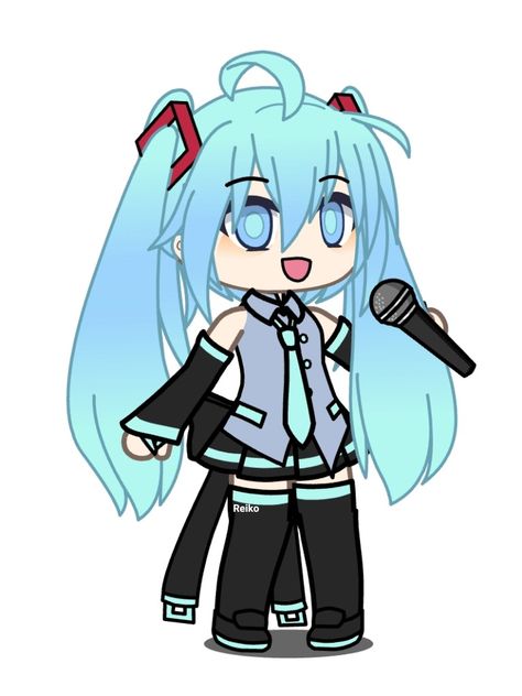 Gacha Life Gacha Miku, Gacha Stuff, Kindergarten Worksheets, Gacha Life, Hatsune Miku, Vocaloid, Kindergarten, My Style, Anime