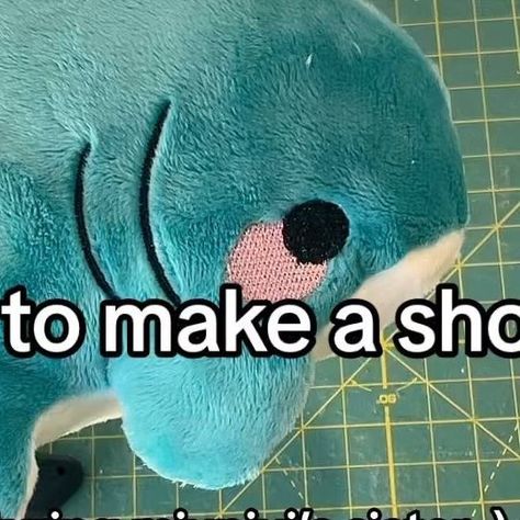 Mixpixi on Instagram: "We’ve been busy making shorks for our November 1st drop! Big thanks to @allieschein for helping me out. #plush #plushies #art #artwork #fyp #fypシ #foryoupage #stuffie #stuffedanimals #stuffedanimal #stuffedtoy #plushtoys #plushtoy #artistsoninstagram #artist #original #originalart #design #sewing #sewin #sew #sewsewsew #shark #cute #artistoninstagram #forsale #smallbusiness #artforsale #brothersews" Shark Plushie Pattern, Shark Plush Pattern, Free Plush Sewing Patterns, Shark Sewing Pattern, Shark Sewing, Shark Stuffed Animal, Plushies Diy, Shark Plush, Big Plush