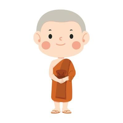 cute monk character vector design 3809361 Vector Art at Vecteezy Character Vector, Cartoon Illustration, Vector Design, Vector Art, Vector Free, For Free, Clip Art, Collage, Pins