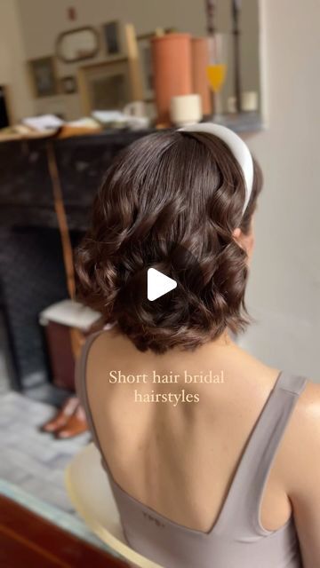 Katherine Balan l Traveling Bridal Hairstylist on Instagram: "You don’t need long hair to be a bride ! You can definitely style short hair for your wedding day .  - Love these soft waves we did for Anna and added a headband to pull it all together !  Philly wedding hairstylist , Philly bridal hairstylist, Asian bridal hair , Asian bridal hair philly , philly Asian weddings , Asian Bridal Hairstylist , Philadelphia Asian bridal hair specialist, Philly engagement, Philly weddings 2024 , Philadelphia Engagement , Philadelphia Weddings 2024, 2025 weddings, 2025 Philly weddings , 2024 Philly engagements , destination bridal hairstylist , destination wedding hairstylist , traveling bridal hair stylist , traveling wedding hair stylist , zala hair extensions" Hair Styles For Engagement, Bridal Hair Asian, Weddings 2025, Zala Hair Extensions, Wedding Hair Stylist, Weddings 2024, Asian Bridal Hair, Hair Asian, Philly Wedding