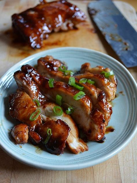 Authentic Teriyaki Chicken, Authentic Chicken Teriyaki Recipe, Healthy Subs, Chicken Terriyaki, Teriyaki Chicken Sandwich, Andrea Nguyen, Ayam Teriyaki, Teriyaki Chicken Recipe, Teriyaki Recipe