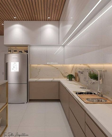 kitchen ideas modern luxury Kitchen Interior Modern, Best Kitchen Layout, Simple Kitchen Design, Kitchen Modular, Kitchen Tiles Design, Modern Kitchen Cabinet Design, Modular Kitchen Design, Eclectic Kitchen, Modern Kitchen Interiors