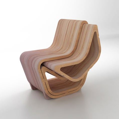 This Transforming Chair has More Parts than Meets the Eye - Core77 Ergonomic Chair Design, Multifunctional Furniture Design, Urban Spaces Design, Cardboard Chair, Modular Chair, Furniture Design Sketches, Funky Chairs, Transforming Furniture, Wood Furniture Design