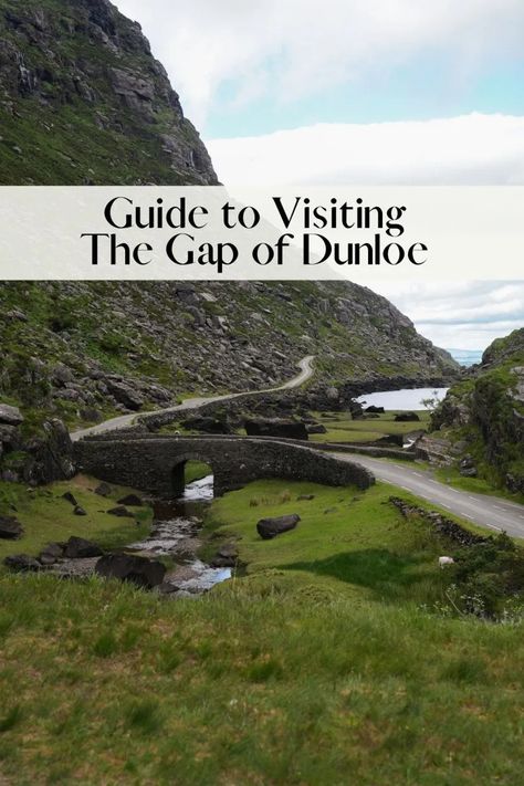 Your Guide to Visiting the Gap of Dunloe - Bon Traveler Gap Of Dunloe, Driving In Ireland, Ross Castle, Ireland Road Trip, County Kerry, Car Tour, Winter Destinations, California Map, Couple Getaway