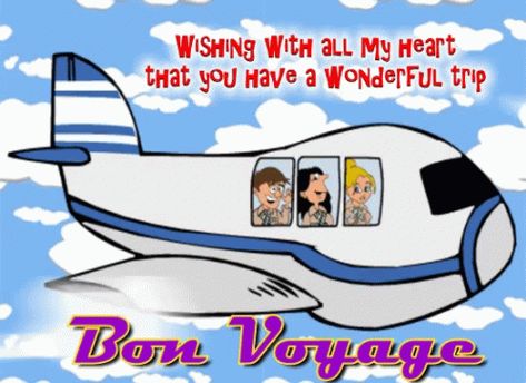 Bon Voyage Safe Flight GIF - Bon Voyage Safe Flight Have A Safe Flight - Discover & Share GIFs Safe Flight Quotes, Bon Voyage Quotes, Safe Flight Wishes, Bon Voyage Message, Safe Journey Quotes, Travels Quote, Happy And Safe Journey, Safe Travels Quote, Have A Good Flight