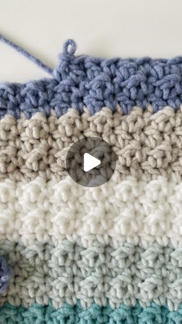 21K likes, 210 comments - daisyfarmcrafts on January 11, 2022: "We like to call this one the Crumpled Griddle Stitch…start with an even number of chains, then starting in the 2nd chain from the hook, work a SC. DC into next chain, then SC into next. Continue alternating SC and DC across the chain. You should end with a SC. Ch 1 and turn, then SC into SC and DC into DC from previous row. . I love how this stitch is working up with this chunkier yarn! (Free blanket pattern will be on daisyfarmcra Crochet Blanket Patterns Videos, Crumpled Griddle Stitch Crochet, Blanket Crochet Stitch Pattern, Rib Crochet Stitch, Crochet Chain Pattern, Crochet Crocodile Stitch Pattern, Daisy Farm, Baby Afghan Crochet Patterns, Boy Crochet