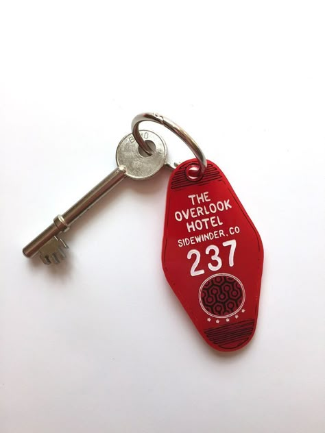 Hotel Room Key, Red Hotel, The Overlook Hotel, Garter Tattoo, Ankle Bracelet Tattoo, Key Tattoos, Overlook Hotel, Watercolor Tattoo Flower, Sugar Skull Tattoos