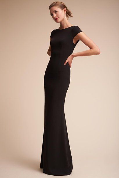 78b9cab19959e4af8ff46156ee460c74desc34586100ri Black Tie Event Dresses, Classic Bridesmaids Dresses, Black Tie Wedding Guest Dress, Oscar Dresses, Fall Wedding Guest Dress, Black Tie Dress, Black Bridesmaid Dresses, Formal Dresses For Women, Evening Gowns Formal