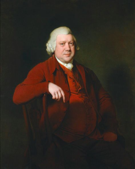 Sir Richard Arkwright by Joseph Wright of Derby oil on canvas, circa 1783-1785 49 5/8 in. x 40 1/8 in. (1260 mm x 1020 mm) Purchased jointly with the Harris Museum & Art Gallery, Preston, with National Portrait Gallery, London Richard Arkwright, Joseph Wright, 1800s Fashion, National Portrait Gallery, Art Uk, Portrait Gallery, Preston, European Fashion, Museum Art