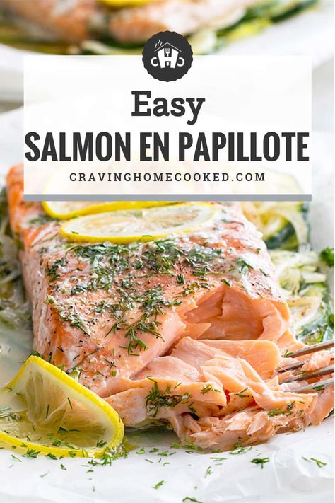 Salmon En Papillote Recipes, Fish En Papillote Recipes, Salmon Papillote Recipe, En Papillote Recipes, French Salmon, Papillote Recipes, Quick Salmon, Kitchen Sanctuary, Story Food