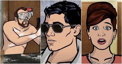 Cheryl Tunt, Pam Poovey, Ray Gillette, Archer Voice, Archer's Voice, Archer Funny, Archer Meme, Crazy Scientist, Sterling Archer