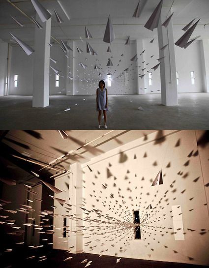 Dawn Ng: "i fly like paper" | Art Installations | Scoop.it Newspaper Art Installation, Paper Art Installation, Sculpture Contemporary Art, Sculpture Contemporary, Freedom Art, Pie In The Sky, Newspaper Art, Greek Myth, Artistic Installation