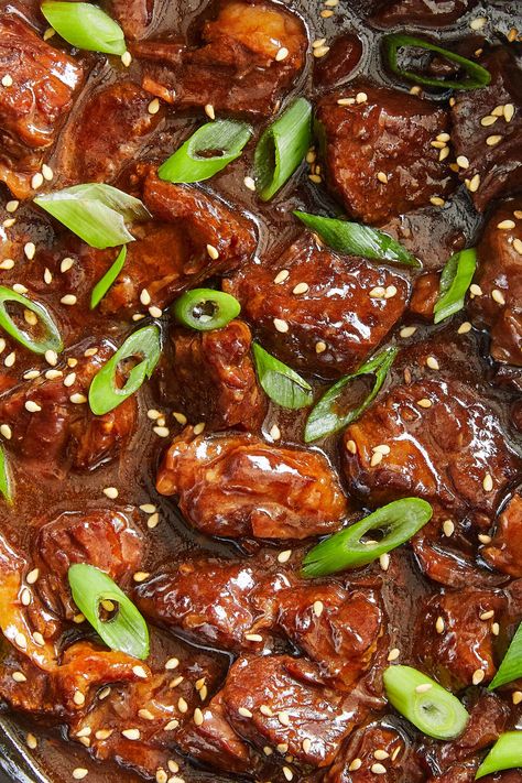 Slow Cooker Korean Beef - Damn Delicious Slow Cooker Beef Recipe, Crock Pot Asian, Slow Cooker Beef And Broccoli, Hunting Recipes, Damn Delicious Recipes, Slow Cooker Korean Beef, Crockpot Roast Recipes, Slow Cooker Asian, Beef Tip Recipes