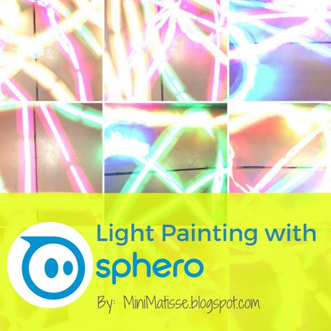 One of the best part of Sphero is that they have lights... lights that can be changed.  I wanted to make sure that we highlighted this ... Sphero Activities, Engineering Mathematics, Techie Teacher, Teaching Stem, Stem Programs, High School Activities, Maker Space, Teacher Technology, Camp Ideas