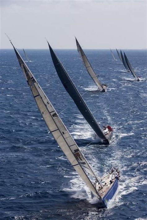 Portugal Sailboat Racing, Navi A Vela, Mediterranean Travel, Yacht Racing, Sail Racing, Open Ocean, Sailing Vessel, Sail Boats, Yacht Boat