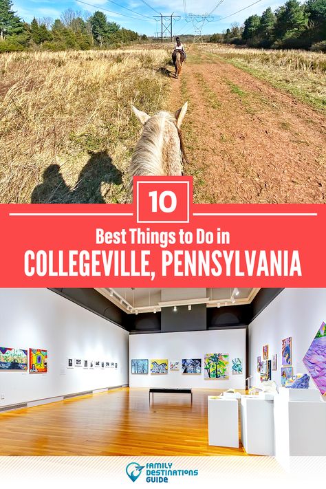 Want to see the most incredible things to do in Collegeville, PA? We’re FamilyDestinationsGuide, and we’re here to help: From unique activities to the coolest spots to check out, discover the BEST things to do in Collegeville, Pennsylvania - so you get memories that last a lifetime! #collegeville #collegevillethingstodo #collegevilleactivities #collegevilleplacestogo Collegeville Pa, Family Destinations, Travel Information, Diy Videos, Family Vacation, Pennsylvania, Stuff To Do, Places To Travel, Soccer Field