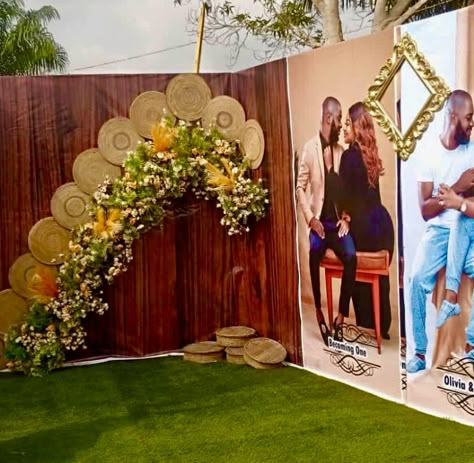 08119174737 Umembeso Decor, African Traditional Wedding Decoration, Wedding Picture Backdrop, Bamboo Wedding Arch, African Inspired Wedding, Wedding Planning Help, Wedding Stage Backdrop, Wedding Stage Decor, Wedding Background Decoration