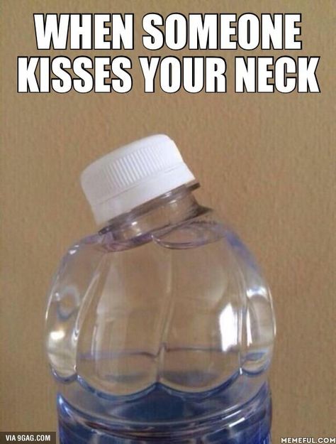 When someone kisses your neck... Neck Kisses, Midnight Thoughts, Funny Pictures With Captions, Memes Br, College Humor, Kiss You, Best Funny Pictures, Just For Fun, When Someone