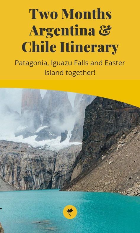 2 Months Argentina & Chile Itinerary  - Patagonia, Iguazu Falls and Easter Island together! - Argentina and Chile are best done together. Due to its proximity and the length requires to traverse from north to south, it is most efficient to zig-zag your way through the two countries. This will become very useful when you get to Patagonia where the area covers both countries, and... #itinerary #chile #destinations #argentina #buenos-aires #easter-island #iguazufalls #patagonia #santiago Chile Itinerary, Argentina Itinerary, Travel Chile, Argentina Culture, Backpacking Guide, Visit Argentina, Backpacking South America, Australia Backpacking, Atacama Desert