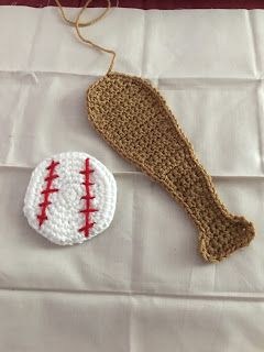 Crochet Baseball Bat and Ball Appliques...  -- The Perfect Stitch...: "Play Ball" Toddler Blanket Crochet Baseball Blanket, Crochet Baseball Bat, Baseball Crochet Pattern, Twiddle Muff Ideas, Crochet Football Pattern, Baseball Crochet, Chair Socks Pattern, Baseball Baby Blanket, Crochet Soccer