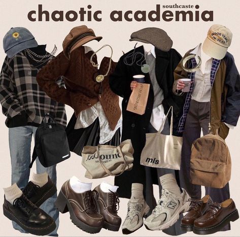 Chaotic Academia Aesthetic Outfit, Chaotic Academia Outfits, Chaotic Academia Aesthetic, Grunge Academia, Academia Aesthetic Outfit, Dark Academia Outfits, Chaotic Academia, Niche Memes, Academia Outfits