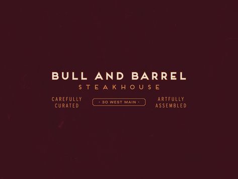 Steakhouse Logo, Restaurant Branding Identity, Restaurant Branding, Learning Design, Vintage Type, Logo Design Ideas, Logo Images, Show And Tell, Creative Designs