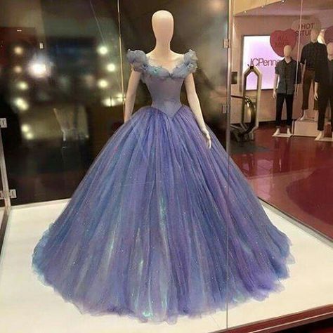 Stylish!  #weddings #bride  #weddingday #fashion Cinderella Live Action Dress, Cinderella Cosplay, Cinderella Costume, Long Gown Dress, Fantasy Dresses, Cinderella Dresses, Gown Dress, Long Gown, Quinceanera Dresses