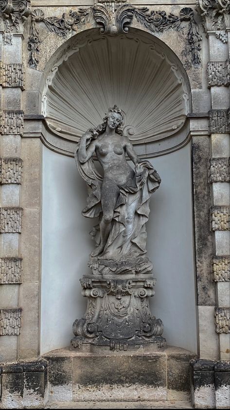 statue | baroque | renaissance | architecture | dark academia | art | sculpture | aesthetic | <3 Baroque Statue, Feminine Sculpture, Art Sculpture Aesthetic, Sculpture Aesthetic, Baroque Sculpture, Dark Academia Art, Academia Art, Sculptures & Statues, Art Sculpture