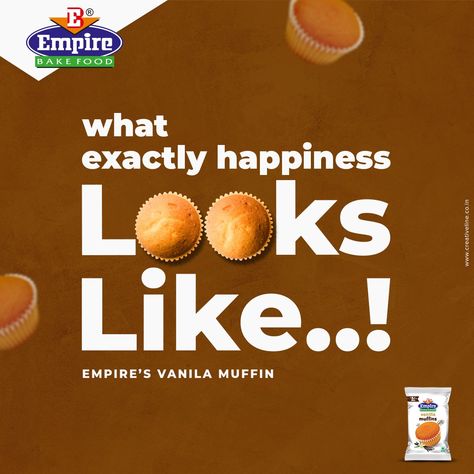 Bakery Ads Creative, Sweets Creative Ads, Bakery Ads, World Baking Day, Sweet Muffins, Cookies Branding, Facebook Post Design, Food Post, Moments Of Life