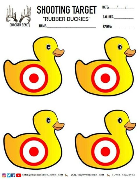 Paper Shooting Targets, Wisconsin Winter, Paper Targets, Rubber Duckies, Shooting Targets, Target Practice, Archery Hunting, Boredom Busters, Yard Games