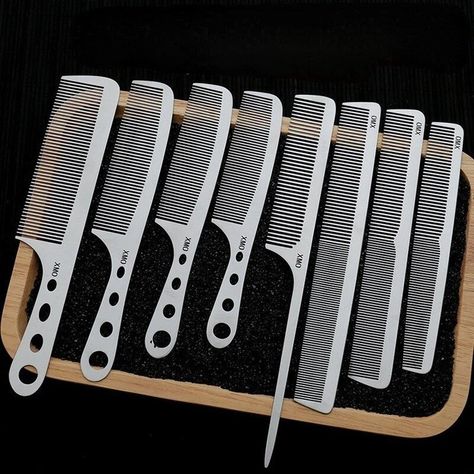 Like and Share if you want this Professional Titanium Steel Hair Styling Comb for Men Tag a friend who would love this! FAST US Shipping Get it here ——> https://prehype.shop/professional-titanium-steel-hair-styling-comb-for-men/ #buyonline Home Hair Salon, Beard Cuts, Hair Pack, Home Hair, Hair Scissors, Styling Comb, Hair Brushes, Grooming Routine, Comb Hair