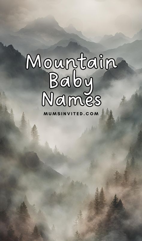 Looking for an adventurous, outdoorsy baby name? This article has beautiful mountain, and nature-inspired baby names for boys and girls. Rare beautiful names with meanings plus trendy baby names, modern earthy boy and girl names all included in this baby names list, these unique names are cool, strong, traditional and long. This nature name list is full of mountain baby name ideas. Boyish Girl Names. Strong Baby Names. Rare Baby Girl Names. Cute Baby Boy Names. names meaning mountain. Boyish Girl Names, Rare Beautiful Names, Long Boy Names, Earthy Boy Names, Boys Names Rare, Rare Baby Girl Names, Baby Name Ideas