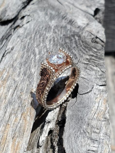 Country wedding rings