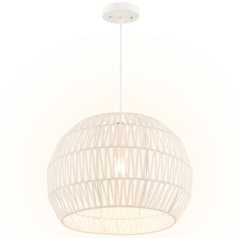 Arrives by Thu, Nov 30 Buy Topbuy Paper Pendant Light Fixture Round Hanging Ceiling Light with Adjustable Hanging Rope 17.5” Decorative Chandelier at Walmart.com Paper Pendant Light, Bedroom Nyc, Baby Girls Bedroom, Hanging Bedroom Lights, Coastal Light Fixtures, Girls Bedroom Lighting, Swag Pendant Light, Dream Room Decor, Decorative Chandelier