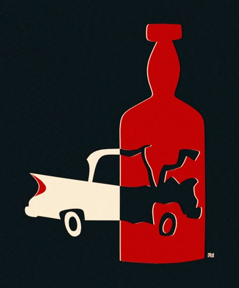 Drunk - Fred Lammers Dont Drink And Drive Poster, Road Safety Poster, Drive Poster, Safety Poster, Safety Posters, Dont Drink And Drive, Hero Poster, Spiritual Artwork, Architecture Concept Drawings