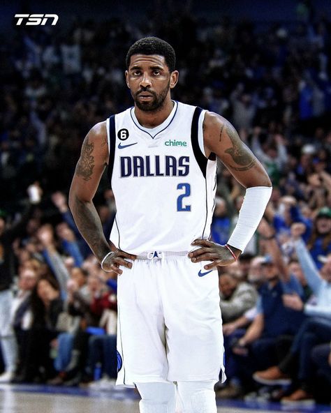 Kyrie Irving Dallas Mavericks, Irving Nba, Basketball Players Nba, Luka Doncic, Basketball Photography, Nba Wallpapers, Allen Iverson, Sports Figures, Verses Quotes