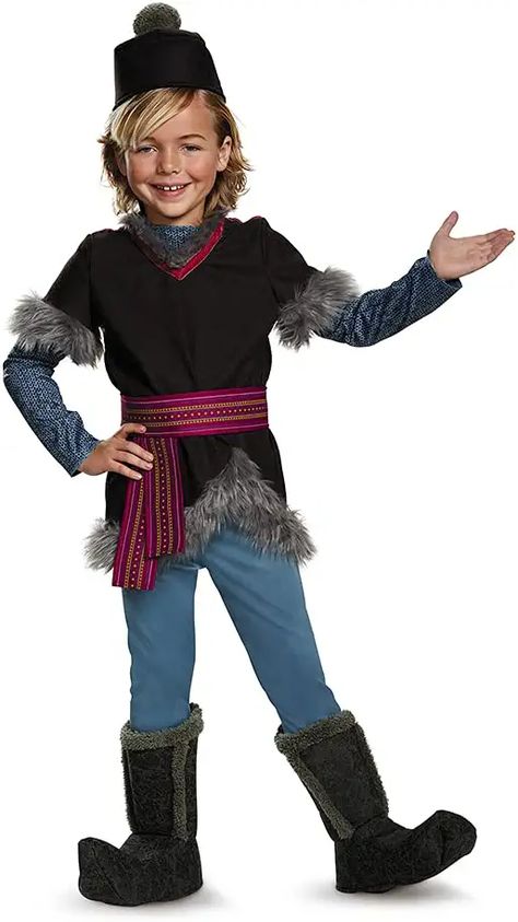 Kristoff Costume, Popular Disney Movies, Frozen Jr, Kristoff Frozen, Olaf Costume, Toddler Boy Costumes, Disney Costume, Frozen Kids, Frozen Costume